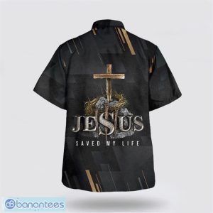 Jesus Saved My Life Cross Hawaiian Shirt Holiday Summer Gift Product Photo 2