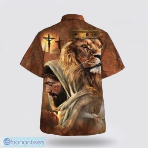 Jesus Lion Of Judah Hawaiian Shirt Summer Gift For Men And Women Product Photo 2