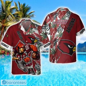 Arizona Cardinals Mascot Team 3D Hawaiian Shirt Sport Fans Summer Gift Product Photo 1