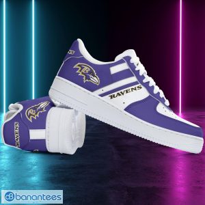 Baltimore Ravens New Trending Gift Sneakers Air Force Shoes AF1 Shoes Product Photo 3