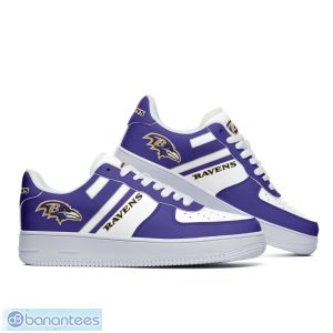 Baltimore Ravens New Trending Gift Sneakers Air Force Shoes AF1 Shoes Product Photo 1
