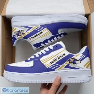 Baltimore Ravens Air Force Shoes AF1 Shoes Sneakers Design Trend Limited For Fans Product Photo 1