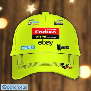 Pertamina Enduro VR46 Racing Team 2024 3D Printing Cap New Gift For Fans Father's Day Gift Product Photo 1