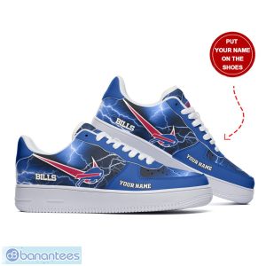 Buffalo Bills Personalized Name 3D Air Force Shoes AF1 Shoes New Trending Sneakers Shoes Sport Lover Gift Product Photo 2