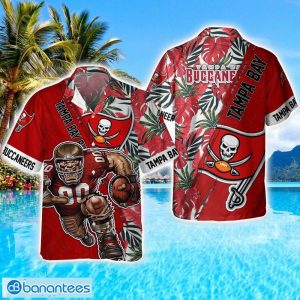 Tampa Bay Buccaneers Mascot Team 3D Hawaiian Shirt Sport Fans Summer Gift Product Photo 1