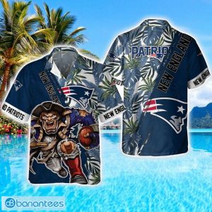 New England Patriots Mascot Team 3D Hawaiian Shirt Sport Fans Summer Gift Product Photo 1