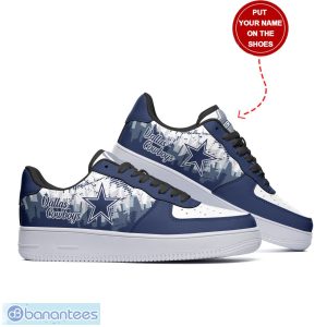 Dallas Cowboys Team Personalized Air Force 1 Shoes Special Gift AF1 Shoes Product Photo 3