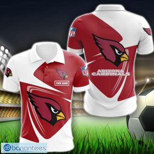 Arizona Cardinals Big Logo Team 3D Polo Shirt Sport Gift For Men Women Product Photo 1