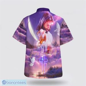 Jesus Loves Y’all Jesus And Lamb Hawaiian Shirt Summer Gift For Men And Women Product Photo 2