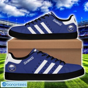 Buffalo Sabres Low Top Skate Shoes Stan Smith For Blue Shoes Men And Women Product Photo 3