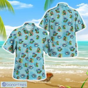 Lilo and Stitch Tropical Hawaiian Shirt Summer Gift Beach Shirt Men Women Shirt Product Photo 1