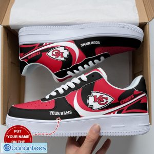 Kansas City Chiefs Personalized Name Air Force Shoes AF1 Shoes Big Fans Sport Gift Product Photo 3