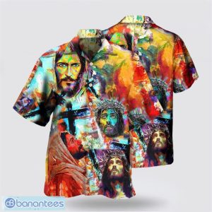 Jesus Peace Life Color Christian Hawaiian Shirt Summer Gift For Men And Women Product Photo 2