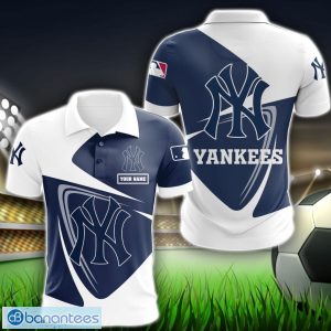 New York Yankees Big Logo Team 3D Polo Shirt Sport Gift For Men Women Product Photo 1