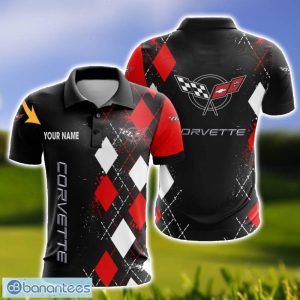 Corvette C5 Caro And Logo 3D Polo Shirt For Men Limited Custom Name Product Photo 1