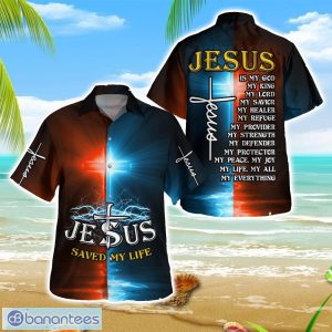 Jesus Is My God My King My Everything Hawaiian Shirt Summer Gift Beach Shirt Men Women Shirt Product Photo 1