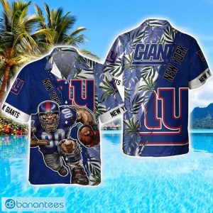 New York Giants Mascot Team 3D Hawaiian Shirt Sport Fans Summer Gift Product Photo 1