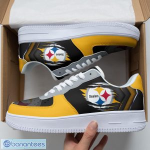 Pittsburgh Steelers Air Force 1 Shoes Gift For Fans Father's Day Gift AF1 Shoes Product Photo 1