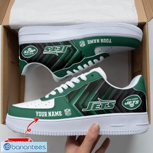 New York Jets Personalized 3D Air Force Shoes AF1 Shoes Green Shoes Product Photo 3