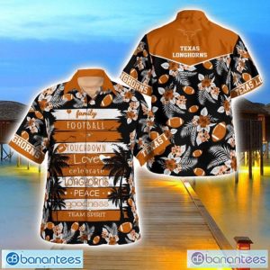 Texas Longhorns Family Football Lover Hawaiian Shirt Beach Shirt For Family Gift Product Photo 1