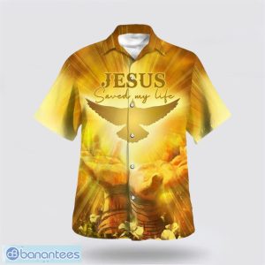 Jesus Saved My Life Hawaiian Shirt Holiday Summer Gift Product Photo 1