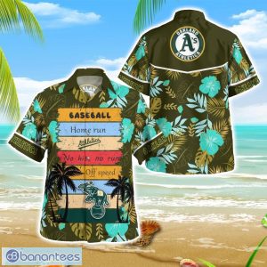 Oakland Athletics Team Beach Lover Tropical Hawaii Shirt Product Photo 1