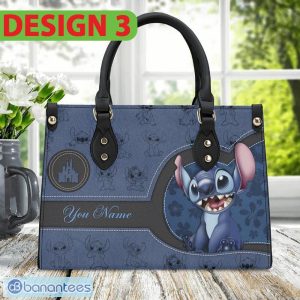 Cute Stitch Lilo and Stitch bag Personalized Leather Handbag - Cute Stitch Handbag, Lilo and Stitch leather bag Personalized Design 3
