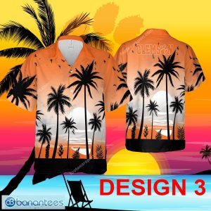 Clemson Tigers Hawaiian Shirt Pattern Coconut Tree All Over Print Special Gifts - Design 3 NCAA Clemson Tigers Hawaiian Shirt Tree Pattern