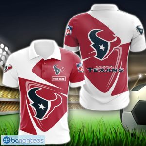 Houston Texans Big Logo Team 3D Polo Shirt Sport Gift For Men Women Product Photo 1