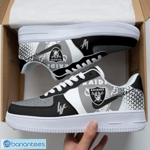 Las Vegas Raiders 3D Air Force Shoes AF1 Shoes New Trending Sneakers Shoes Sport Lover Gift Product Photo 2