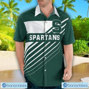 Michigan State SpartansHawaii Shirt 3D Full Printed Beach Shirt For Men And Women Product Photo 4