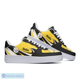 Pittsburgh Steelers Custom Name 3D Air Force Shoes AF1 Shoes Personalized Sneakers For Fans Product Photo 2