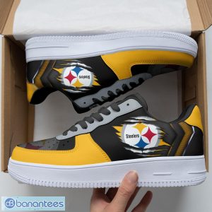 Pittsburgh Steelers Air Force 1 Shoes Gift For Fans Father's Day Gift AF1 Shoes Product Photo 3