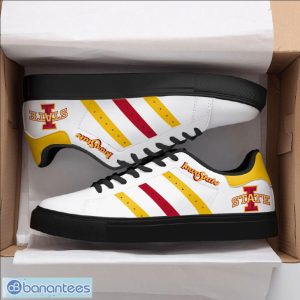 Iowa State Cyclones Football Low Top Skate Shoes Mix Striped Color Product Photo 2