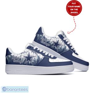 Dallas Cowboys Team Personalized Air Force 1 Shoes Special Gift AF1 Shoes Product Photo 2