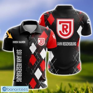 Jahn Regensburg Caro And Logo 3D Polo Shirt For Men Limited Custom Name Product Photo 1