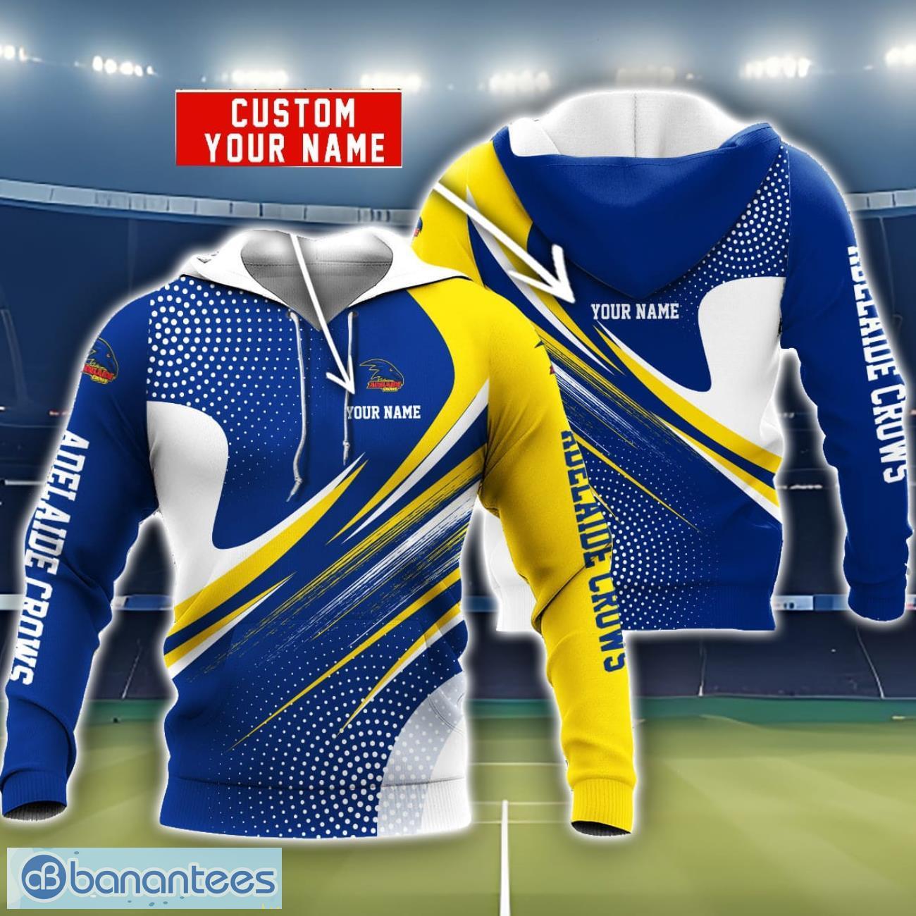 adelaide crows aop hoodie custom name unisex hoodie zip hoodie for men and women 1 image Adelaide Crows AOP Hoodie Custom Name Unisex Hoodie Zip Hoodie For Men And Women Product Photo 2