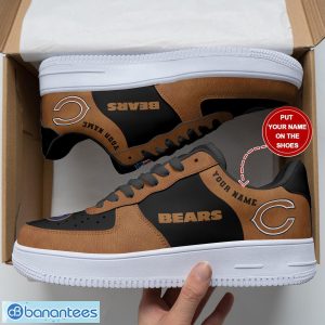 Chicago Bears Personalized 3D Air Force Shoes AF1 Shoes Men And Women Sneakers Shoes Sport Team Gift Custom Name Product Photo 3
