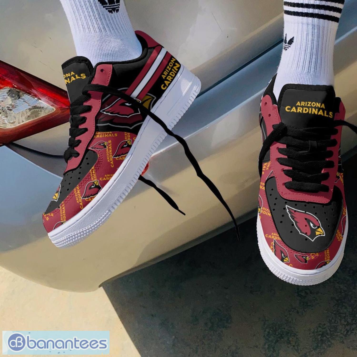 arizona cardinals new trending gift sneakers 3d air force shoes af1 shoes image Arizona Cardinals New Trending Gift Sneakers 3D Air Force Shoes AF1 Shoes Product Photo 1