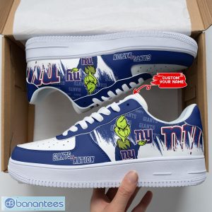 New York Giants Personalized Name Air Force Shoes AF1 Shoes New Trending Sneakers Shoes Sport Lover Gift Product Photo 3