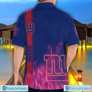 New York Giants Flame Designs 3D Hawaiian Shirt Special Gift For Fans Product Photo 2