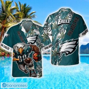 Philadelphia Eagles Mascot Team 3D Hawaiian Shirt Sport Fans Summer Gift Product Photo 1