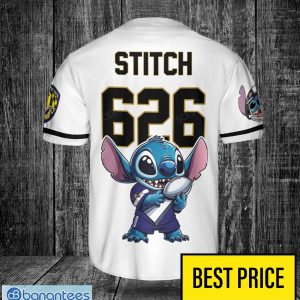 Baltimore Ravens Lilo and Stitch Champions White Baseball Jersey Shirt For Fans Unique Gift Custom Name Number Product Photo 3