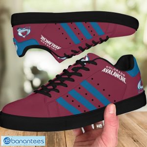 Colorado Avalanche Low Top Skate Shoes Stan Smith For Men And Women Product Photo 4