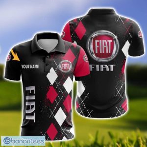 Fiat Caro And Logo 3D Polo Shirt For Men Limited Custom Name Product Photo 1