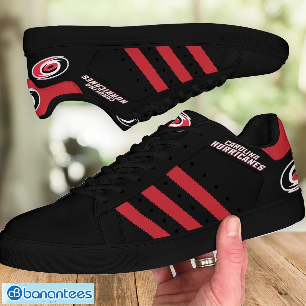 Carolina Hurricanes Low Top Skate Shoes Limited Version Men Women Shoes Carolina Hurricanes Low Top Skate Shoes Limited Version Men Women Shoes Product Photo 4
