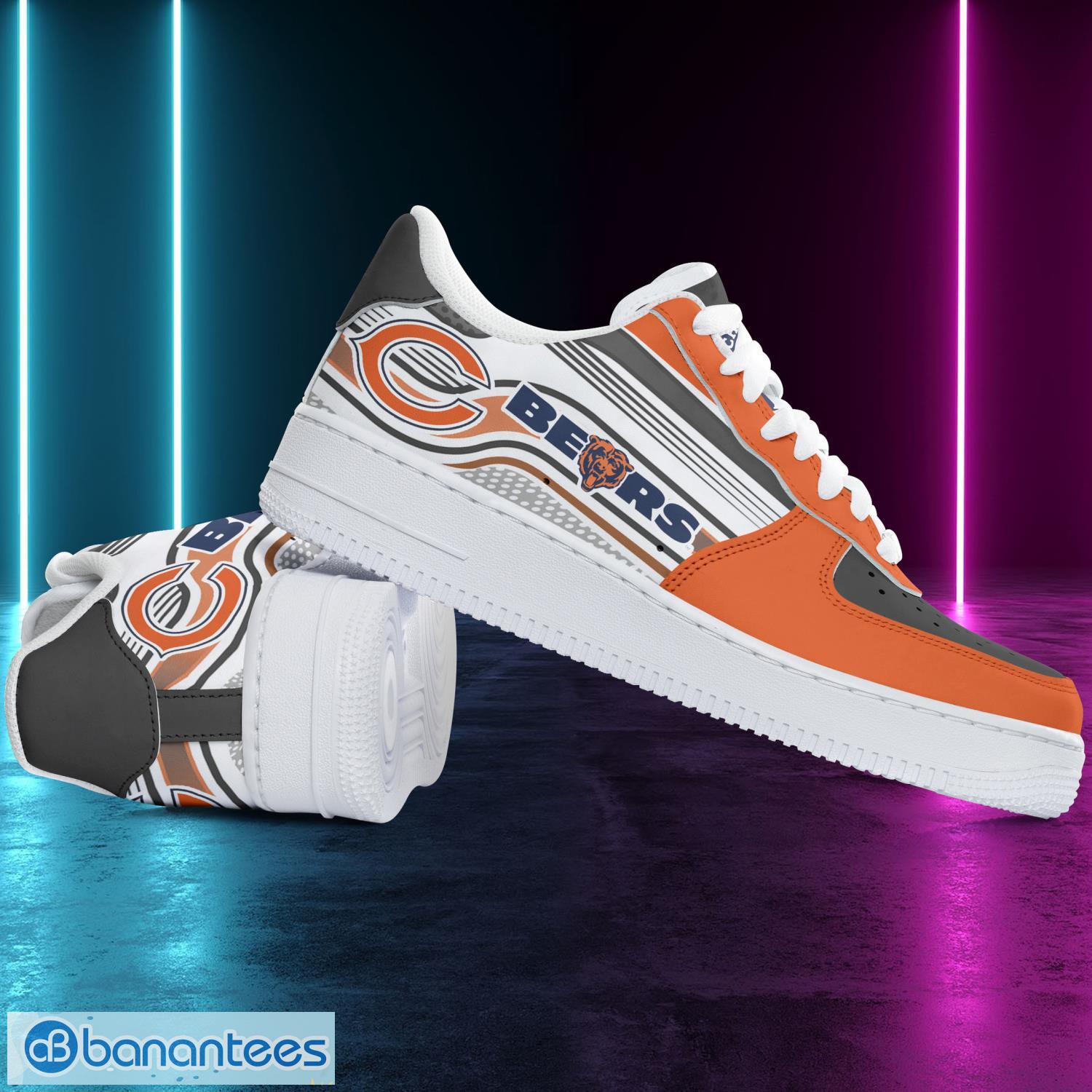 chicago bears air force 1 shoes trending shoes men women sneakers 1 image Chicago Bears Air Force 1 Shoes Trending Shoes Men Women Sneakers Product Photo 2