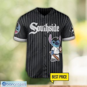Chicago White Sox Lilo and Stitch Baseball Jersey Black City Connect Custom Name Number Product Photo 2