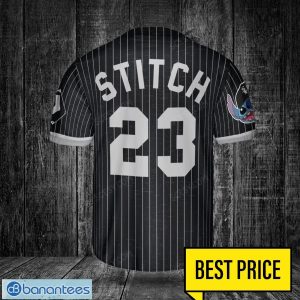 Chicago White Sox Lilo and Stitch Baseball Jersey Black City Connect Custom Name Number Product Photo 3