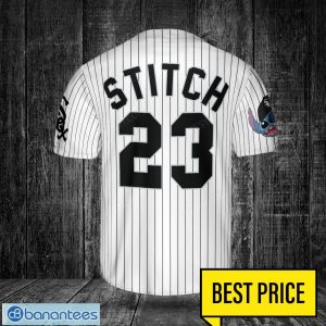 Chicago White Sox Lilo and Stitch White Baseball Jersey Shirt For Stitch Lover Custom Name Number Product Photo 3
